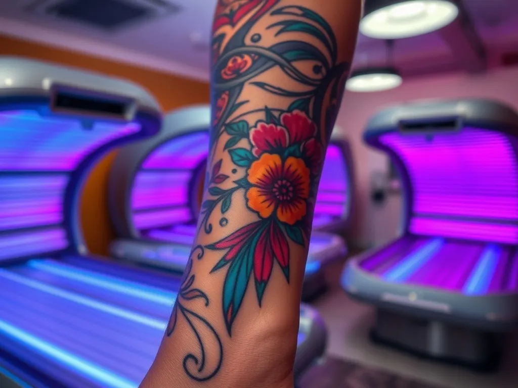 Po jakim czasie od zrobienia tatuażu można iść na solarium?