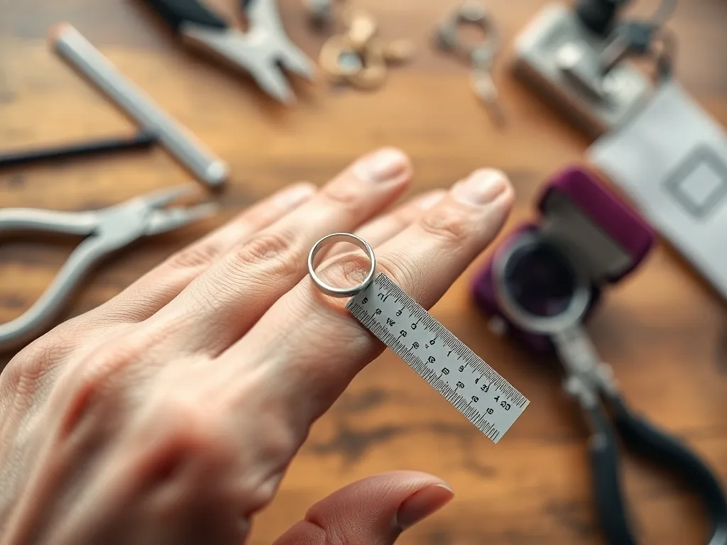 Jak zmierzyć palec na pierścionek?